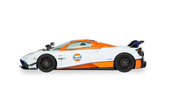 Scalextric | Pagani Huayra Roadster BC | Gulf Edition | C4335 | 1/32 Scale Slot Car
