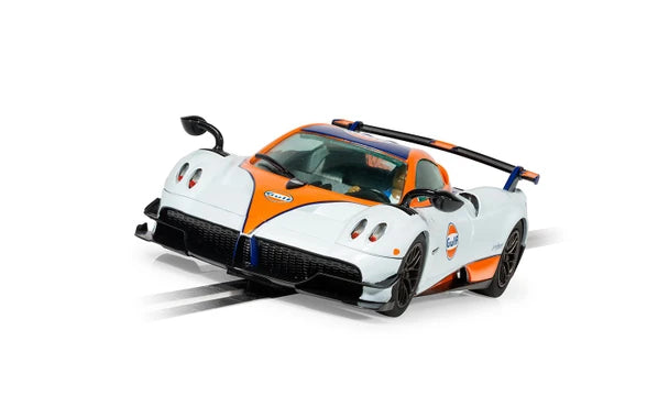 Scalextric | Pagani Huayra Roadster BC | Gulf Edition | C4335 | 1/32 Scale Slot Car