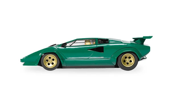Scalextric | Lamborghini Countach LP400 S | Green | C4500 | 1/32 Scale Slot Car
