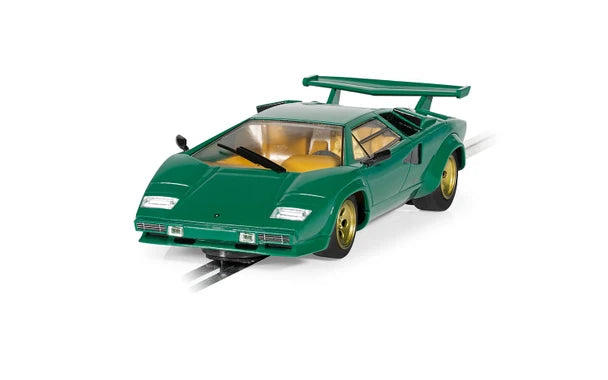 Scalextric | Lamborghini Countach LP400 S | Green | C4500 | 1/32 Scale Slot Car