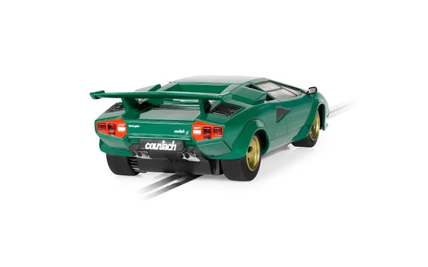 Scalextric | Lamborghini Countach LP400 S | Green | C4500 | 1/32 Scale Slot Car
