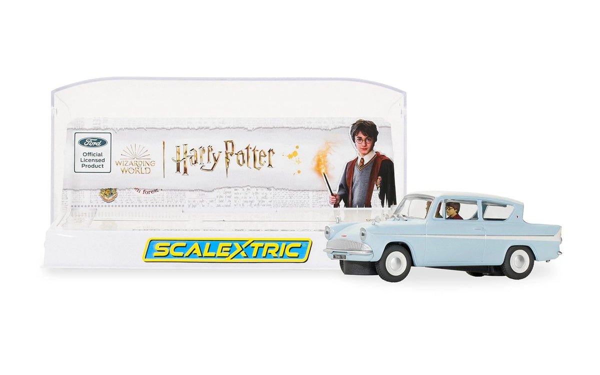 Scalextric | Ford Anglia 105E Deluxe | Harry Potter and the Chamber of Secrets (2002) | C4504 | 1/32 Scale Slot Car
