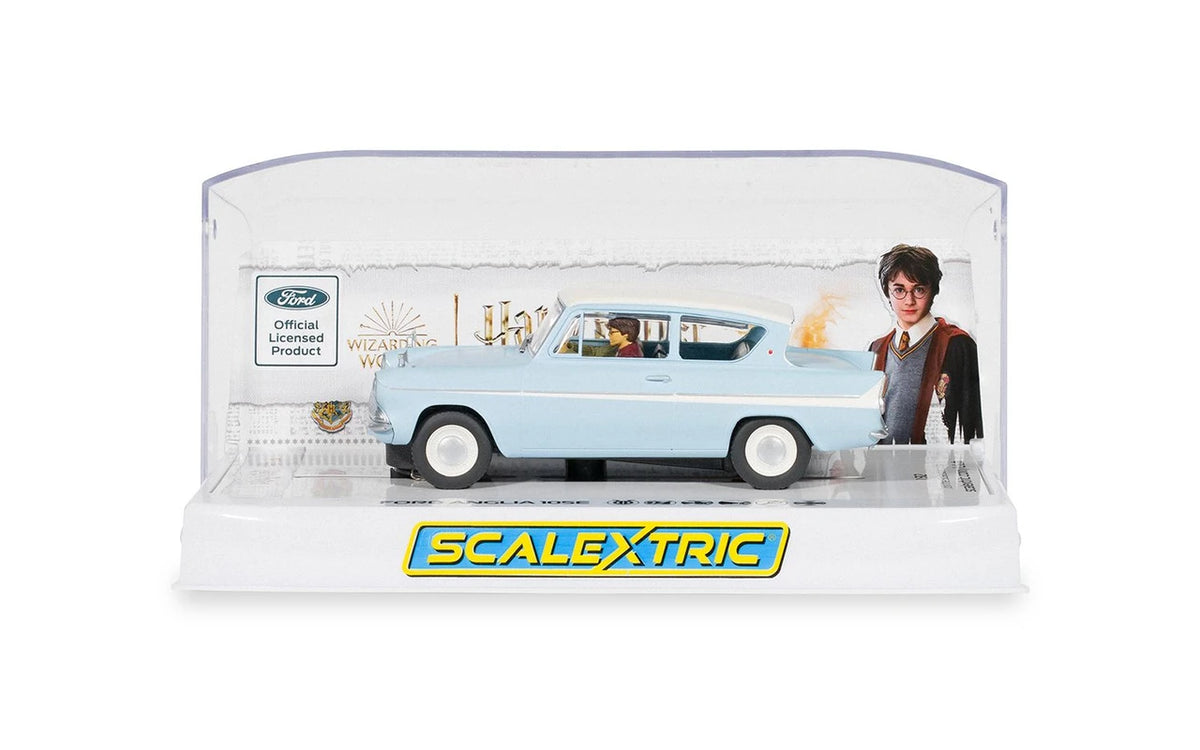 Scalextric | Ford Anglia 105E Deluxe | Harry Potter and the Chamber of Secrets (2002) | C4504 | 1/32 Scale Slot Car