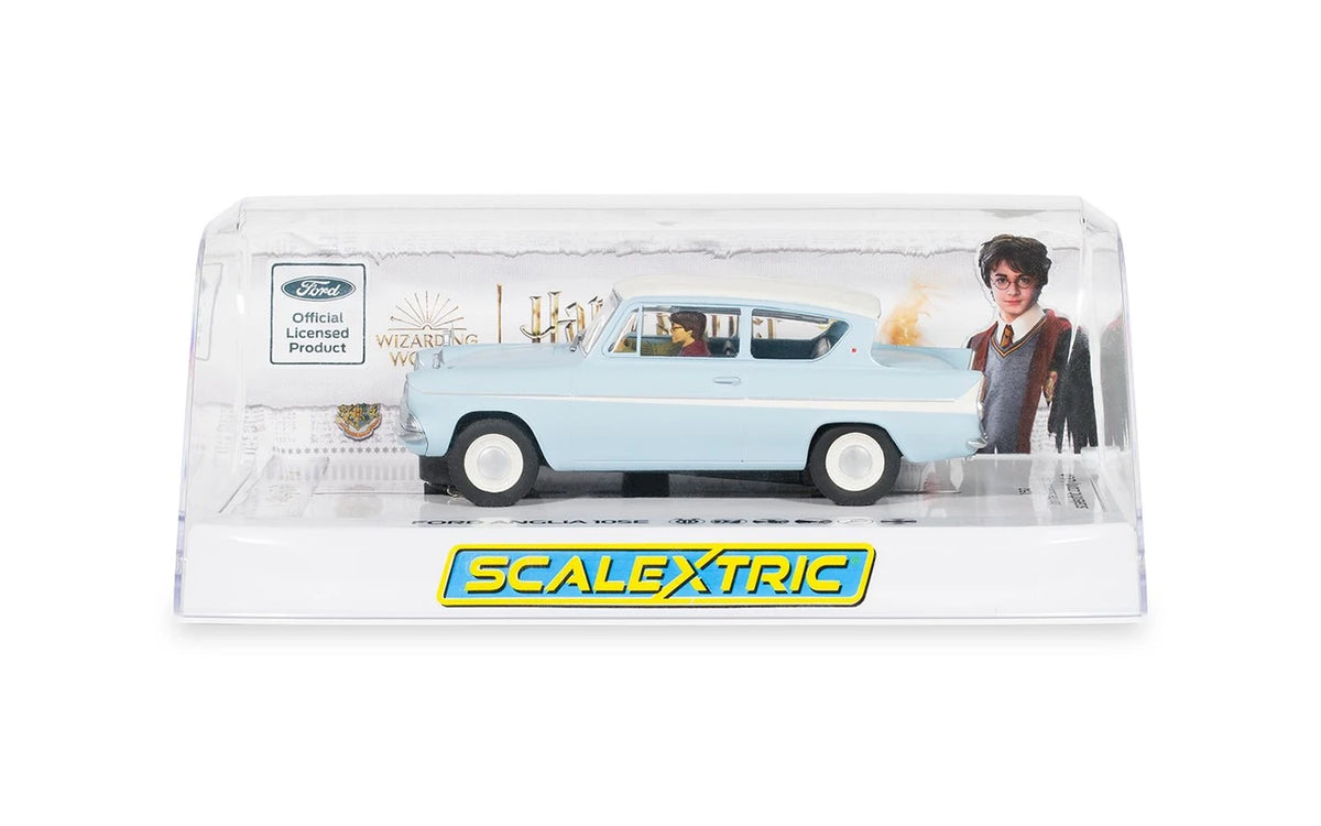 Scalextric | Ford Anglia 105E Deluxe | Harry Potter and the Chamber of Secrets (2002) | C4504 | 1/32 Scale Slot Car