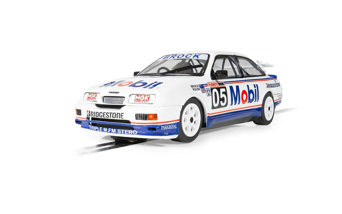 Scalextric | Ford Sierra RS500 Cosworth | #05 Mobil 1 Racing | C4505 | 1/32 Scale Slot Car