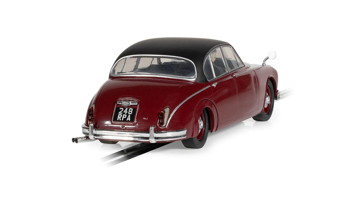 Scalextric | Jaguar Mark II 2.4L (1960) | Regency Red | Inspector Morse (1987-2000) | C4502 | 1/32 Scale Slot Car