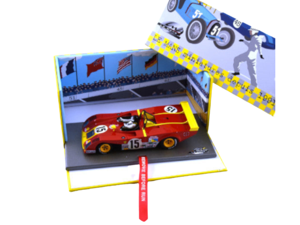 Le Mans Miniatures | Ferrari 312PB-73 | #15 SpA Ferrari SEFAC | 132116/15M | 1/32 Slot Car