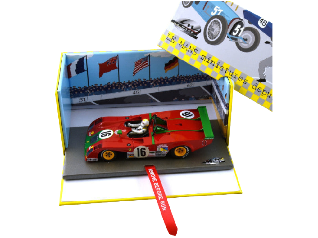Le Mans Miniatures | Ferrari 312PB-73 | #16 SpA Ferrari SEFAC | 132116/16M | 1/32 Slot Car