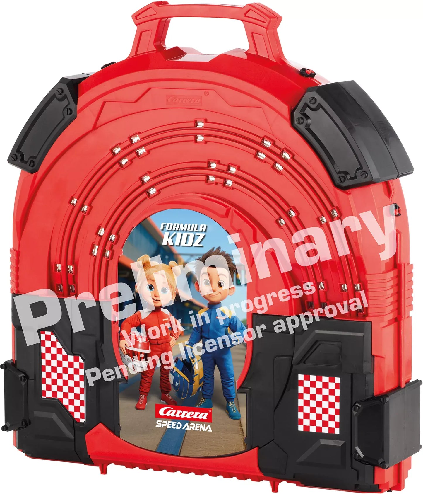 Carrera First | Formula Kidz | Speed Arena | 16004 | 1/50 Slot Car Racing Set