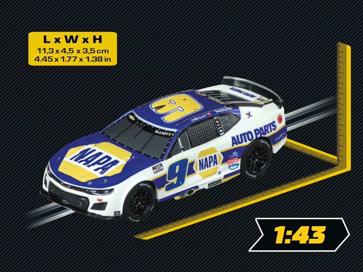 Carrera GO!!! | Chevrolet Camaro ZL1 Next Gen | #9 Chase Elliott | 64321 | 1/43 Slot Car
