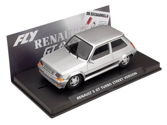 Fly | Renault 5 GT Turbo | Silver | A2115 | 1/32 Slot Car
