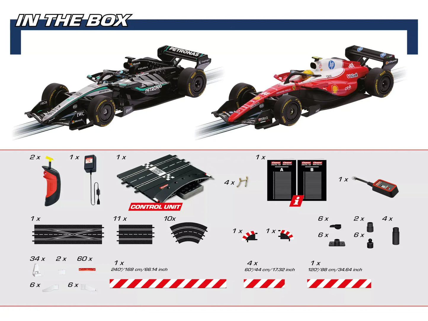Carrera Digital 132 | Speed Attack | Formula 1 | 30051 | 1/32 Slot Car Racing Set
