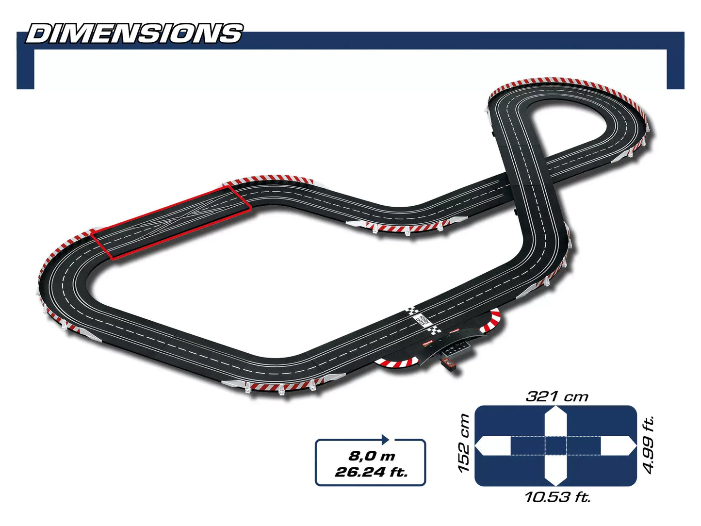 Carrera Digital 132 | Speed Attack | Formula 1 | 30051 | 1/32 Slot Car Racing Set
