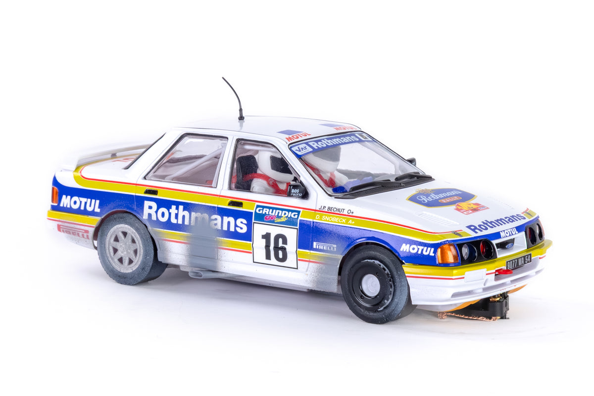Fly | Ford Sierra RS Cosworth 4x4 | #16 Rothmans Rally | Dirt Effect | A2117AR | 1/32 Slot Car