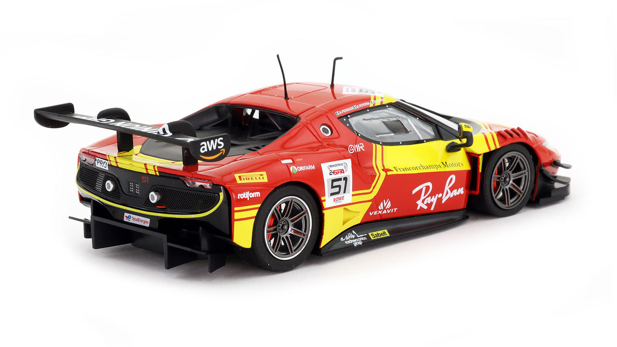Avant Slot | Ferrari 296 GT3 | #51 AF Corse Francorchamps | 52304b | 1/32 Scale Slot Car