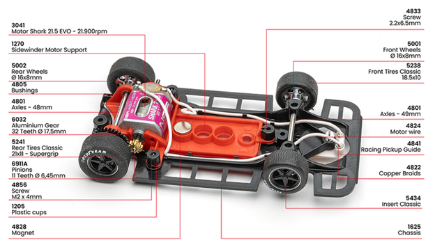 NSR | Lola T290 | #8 Brescia Corse | 0565SW | 1/32 Slot Car