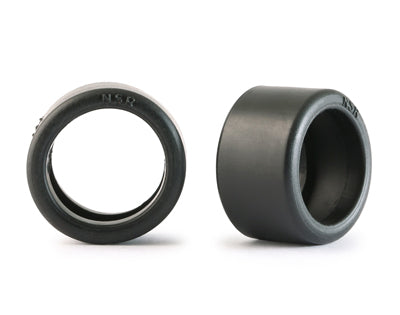 NSR | Tires - Rubber | Ready to Race | 19.5x11mm | 5260BLACK | 1/32 Slot Car Parts