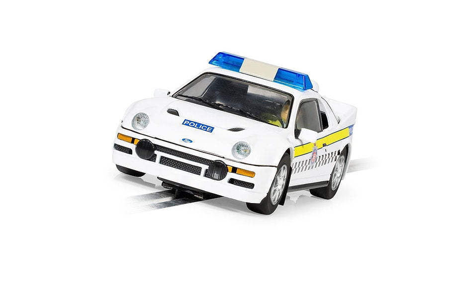 Scalextric | Ford RS200 | Essex Police (UK) | C4341 | 1/32 Scale Slot Car