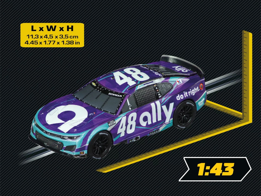 Carrera GO!!! | Chevrolet Camaro ZL1 Next Gen | #48 Alex Bowman | 64323 | 1/43 Slot Car