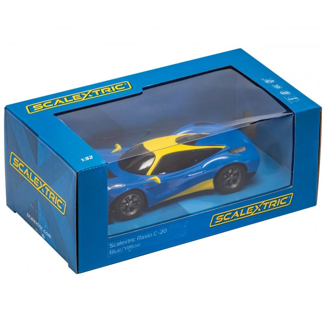 Scalextric | Rasio C20 | Blue | C4141 | 1/32 Scale Slot Car