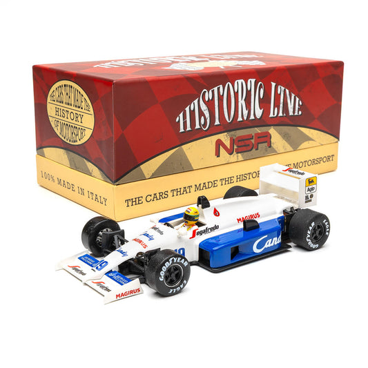 NSR | Toleman TG184 | #19 Ayrton Senna | Formula 86/89 | Historic Line | HL09 | 1/32 Slot Car
