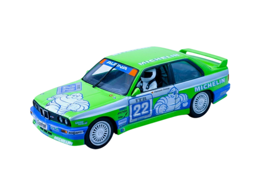 Fly | BMW M3 Evolution E30 | #22 Michelin Alpina | A2102 | 1/32 Slot Car