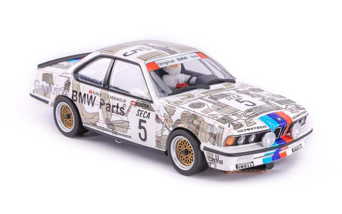 Avant Slot | BMW 635 CSi | #5 BMW Belgium | 51707 | 1/32 Scale Slot Car
