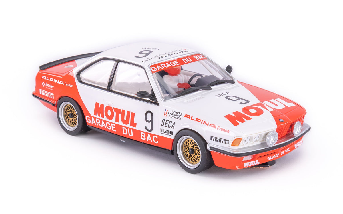 Avant Slot | BMW 635 CSi | #9 Motul Garage Du Bac | 51708 | 1/32 Scale Slot Car