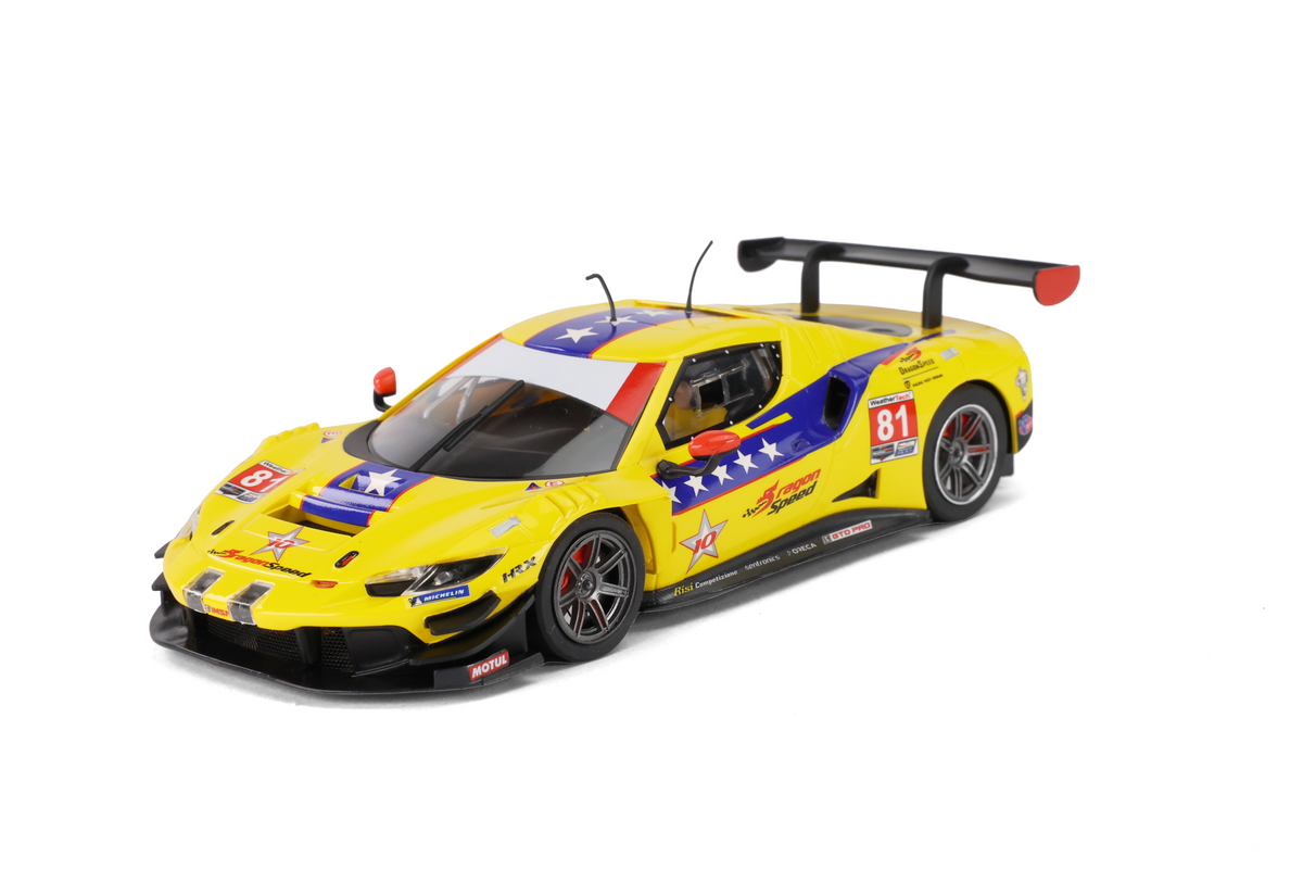 Avant Slot | Ferrari 296 GT3 | #81 DragonSpeed | 52306 | 1/32 Scale Slot Car