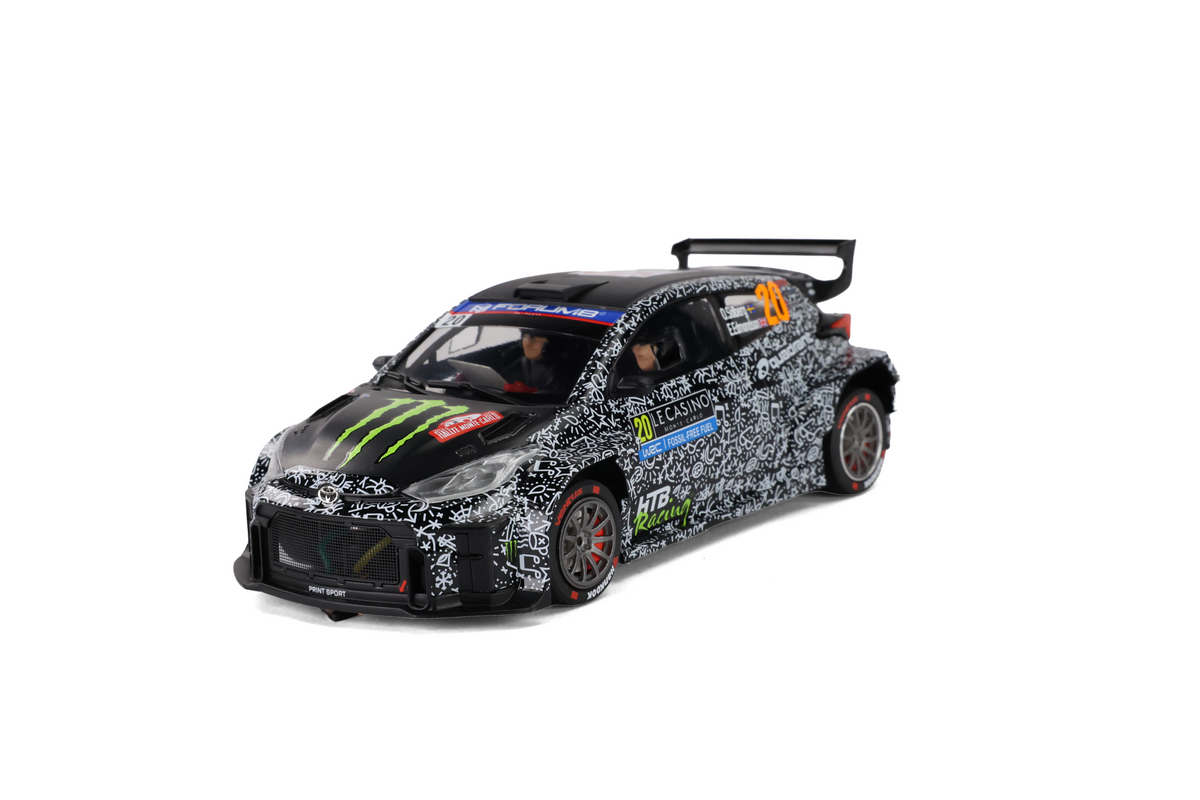Avant Slot | Toyota GR Yaris Rally2 | #20 Monster Printsport | 52608 | 1/32 Scale Slot Car