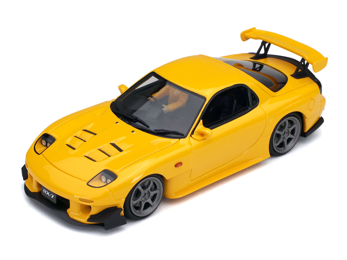 Avant Slot | Mazda RX-7 RE Amemiya (FD) | Yellow | Ranz Collection | JDM01a | 1/32 Scale Slot Car