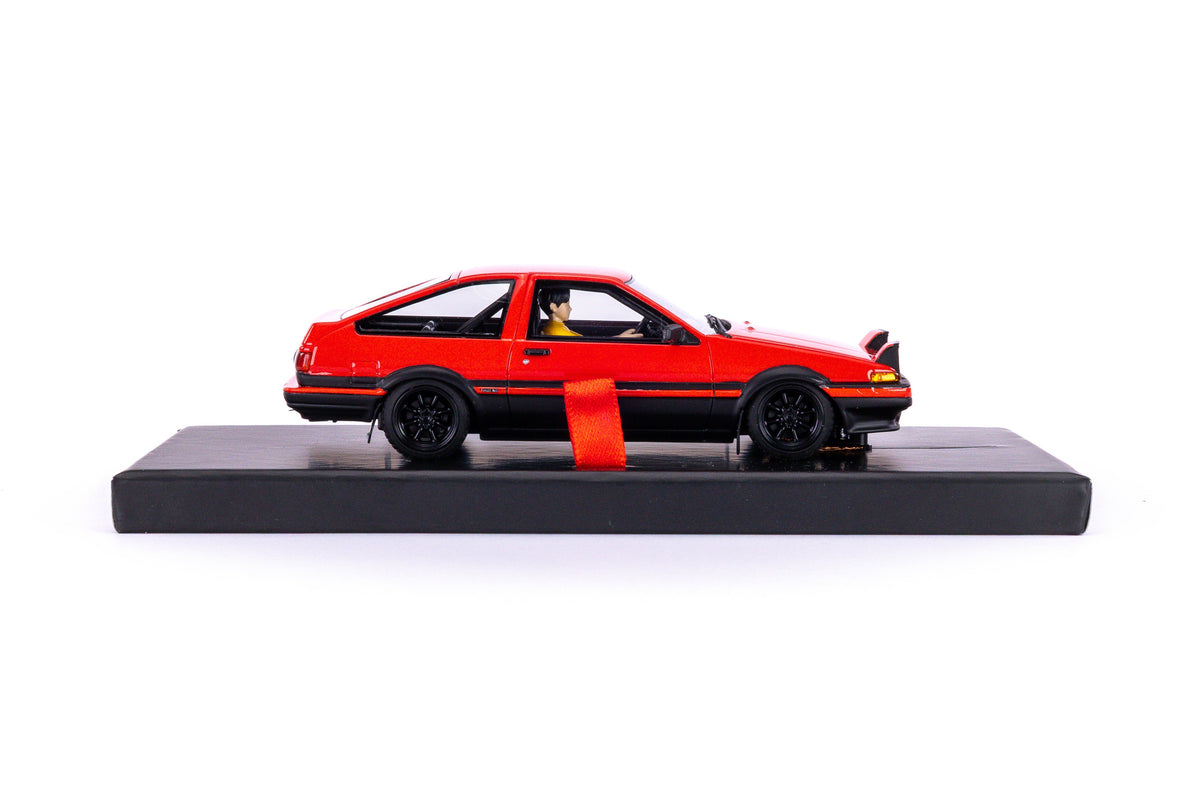 Avant Slot | Toyota Sprinter Trueno GT APEX (AE86) | Red | Ranz Collection | JDM03b | 1/32 Scale Slot Car