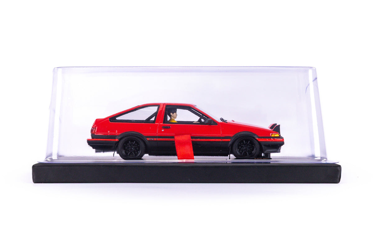 Avant Slot | Toyota Sprinter Trueno GT APEX (AE86) | Red | Ranz Collection | JDM03b | 1/32 Scale Slot Car