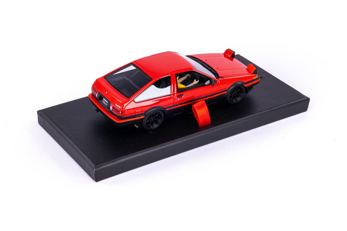 Avant Slot | Toyota Sprinter Trueno GT APEX (AE86) | Red | Ranz Collection | JDM03b | 1/32 Scale Slot Car