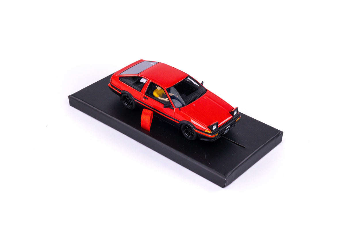 Avant Slot | Toyota Sprinter Trueno GT APEX (AE86) | Red | Ranz Collection | JDM03b | 1/32 Scale Slot Car