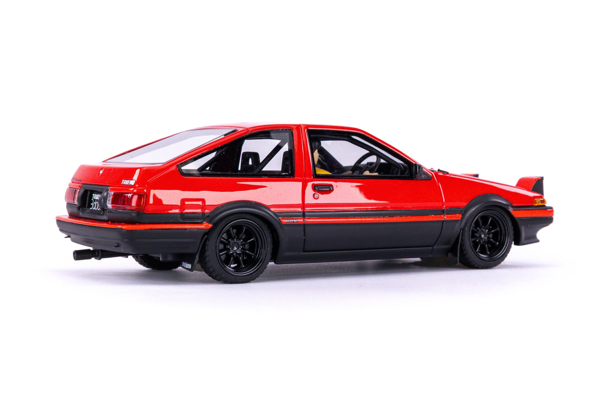 Avant Slot | Toyota Sprinter Trueno GT APEX (AE86) | Red | Ranz Collection | JDM03b | 1/32 Scale Slot Car
