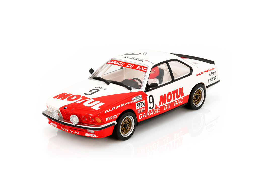 Avant Slot | BMW 635 CSi | #9 Motul Garage Du Bac | 51708 | 1/32 Scale Slot Car