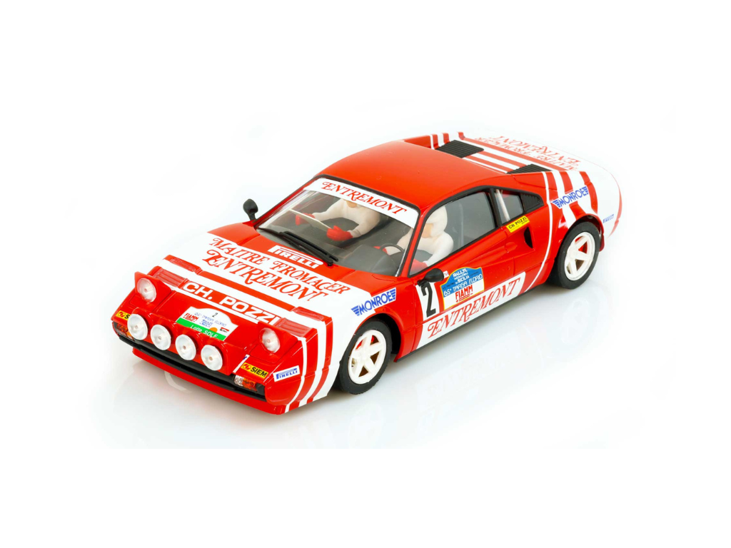 Avant Slot | Ferrari 308 GTB | #2 Charles Pozzi | 51410 | 1/32 Scale Slot Car