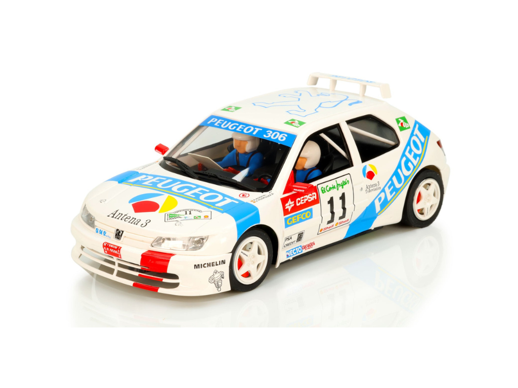 Avant Slot | Peugeot 306 Maxi | #11 Peugeot Sport España | 52805 | 1/32 Scale Slot Car
