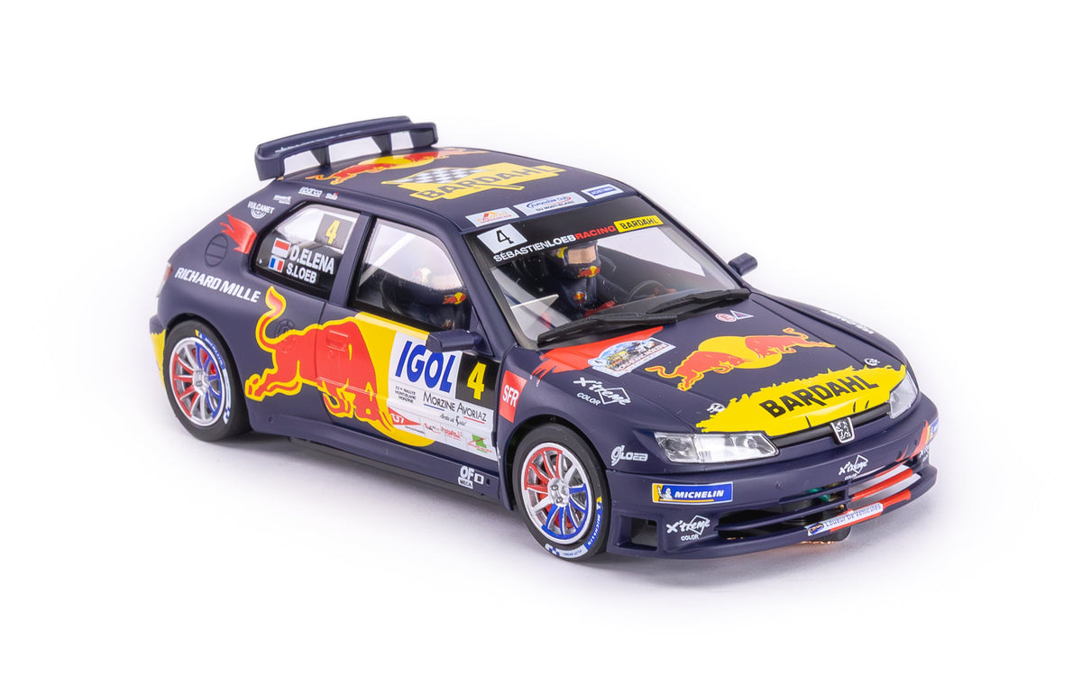 Avant Slot | Peugeot 306 Maxi | #4 Red Bull Bardahl | 52803 | 1/32 Scale Slot Car