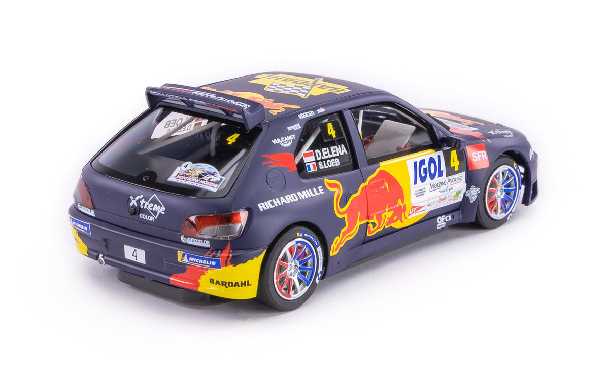 Avant Slot | Peugeot 306 Maxi | #4 Red Bull Bardahl | 52803 | 1/32 Scale Slot Car