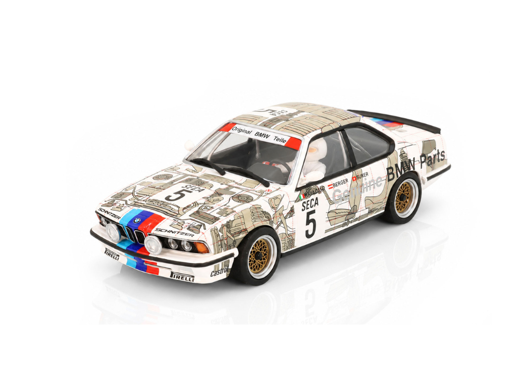 Avant Slot | BMW 635 CSi | #5 BMW Belgium | 51707 | 1/32 Scale Slot Car