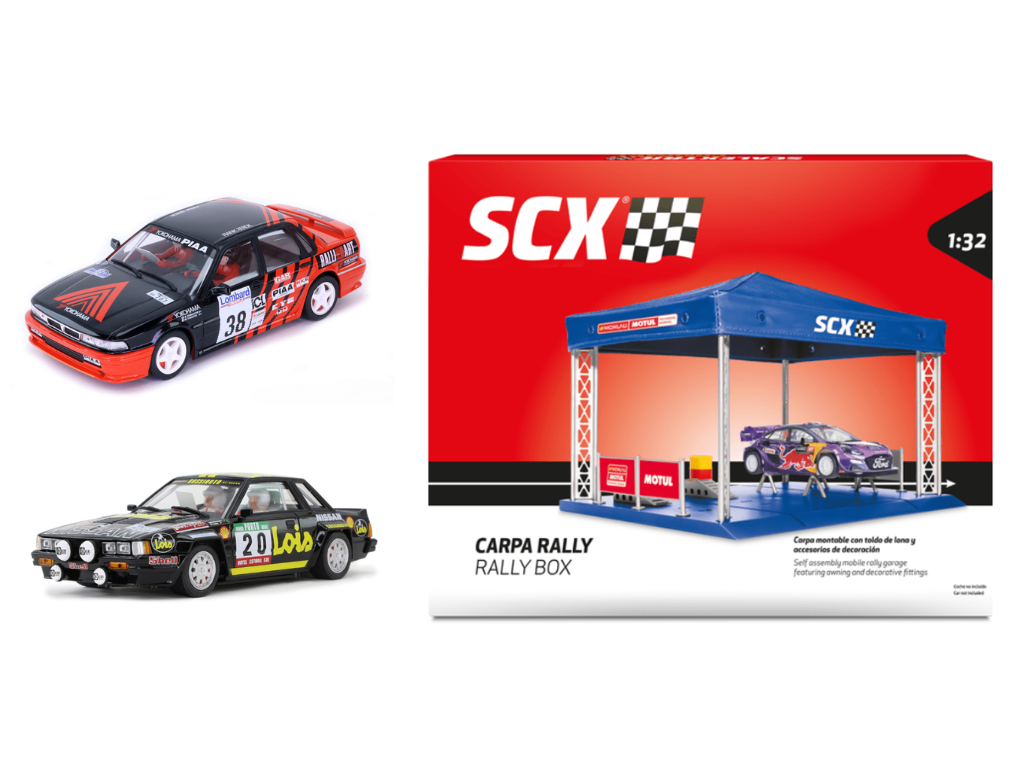 Avant Slot | Classic Rally Car Set | Bundle 13 | 1/32 Slot Cars