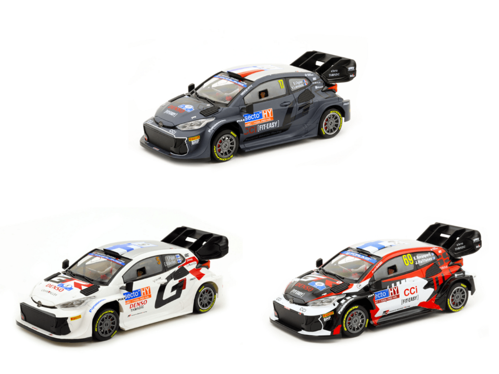 Avant Slot | Toyota GR Yaris Rally | Bundle 4 | 1/32 Slot Cars