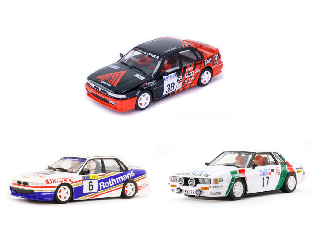 Avant Slot | Classic Rally Car | Bundle 6 | 1/32 Slot Cars