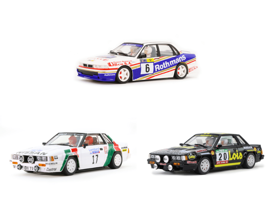 Avant Slot | Classic Rally Car | Bundle 7 | 1/32 Slot Cars