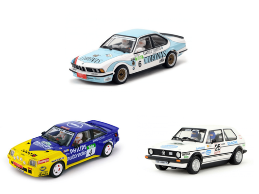 Avant Slot | Classic Rally Car | Bundle 8 | 1/32 Slot Cars