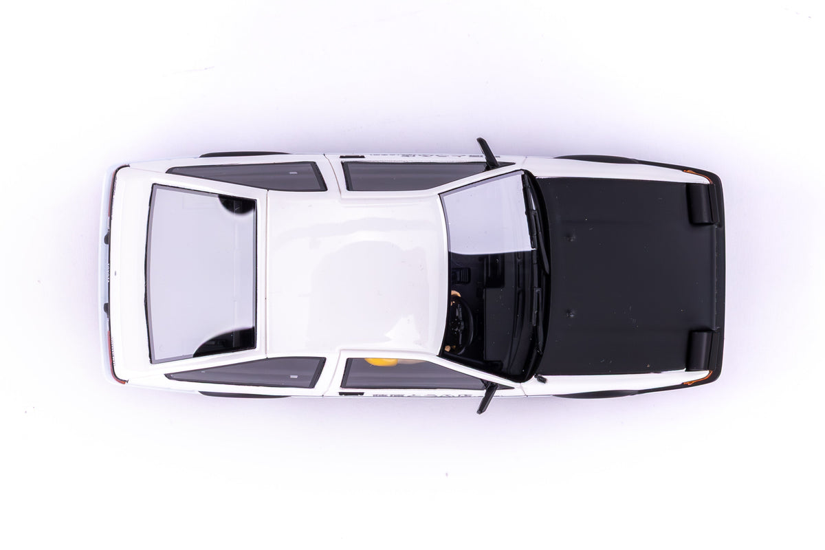 Avant Slot | Toyota Sprinter Trueno GT APEX (AE86) | White | Ranz Collection | JDM03a | 1/32 Scale Slot Car