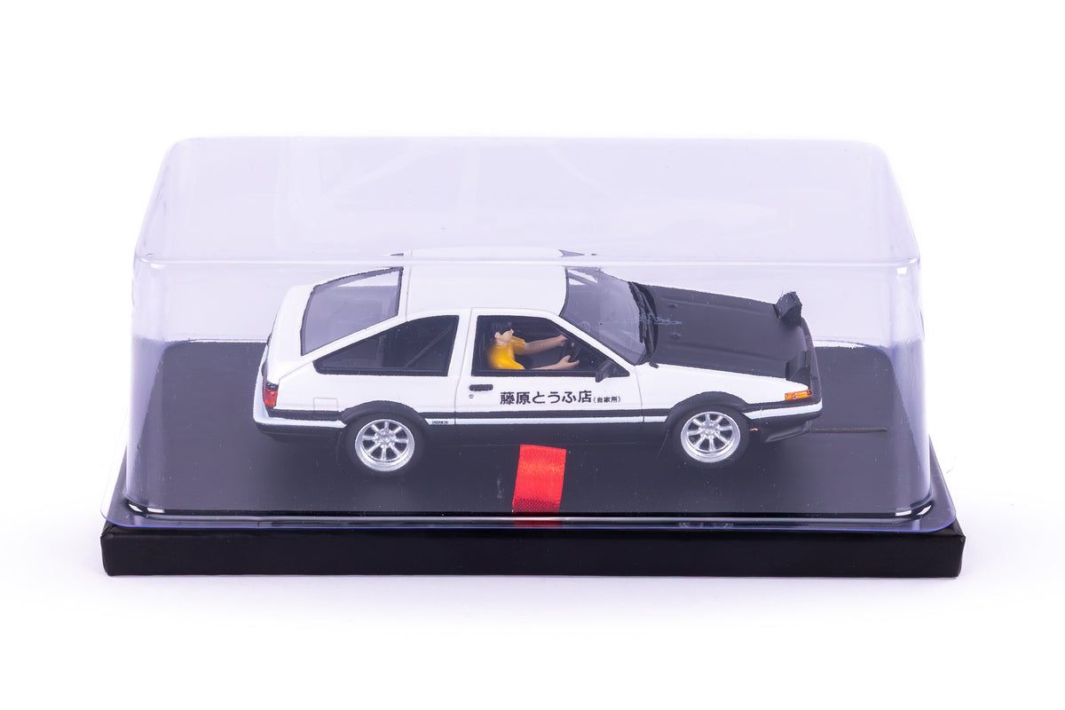 Avant Slot | Toyota Sprinter Trueno GT APEX (AE86) | White | Ranz Collection | JDM03a | 1/32 Scale Slot Car