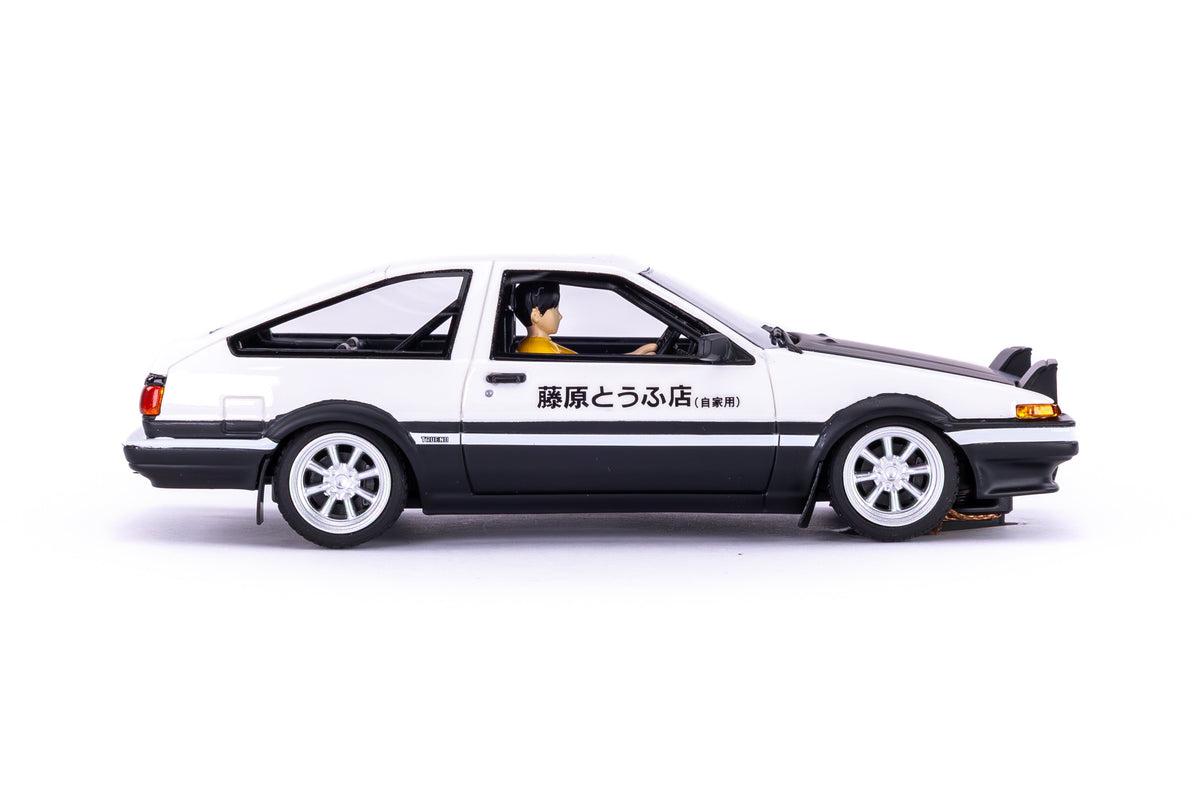 Avant Slot | Toyota Sprinter Trueno GT APEX (AE86) | White | Ranz Collection | JDM03a | 1/32 Scale Slot Car